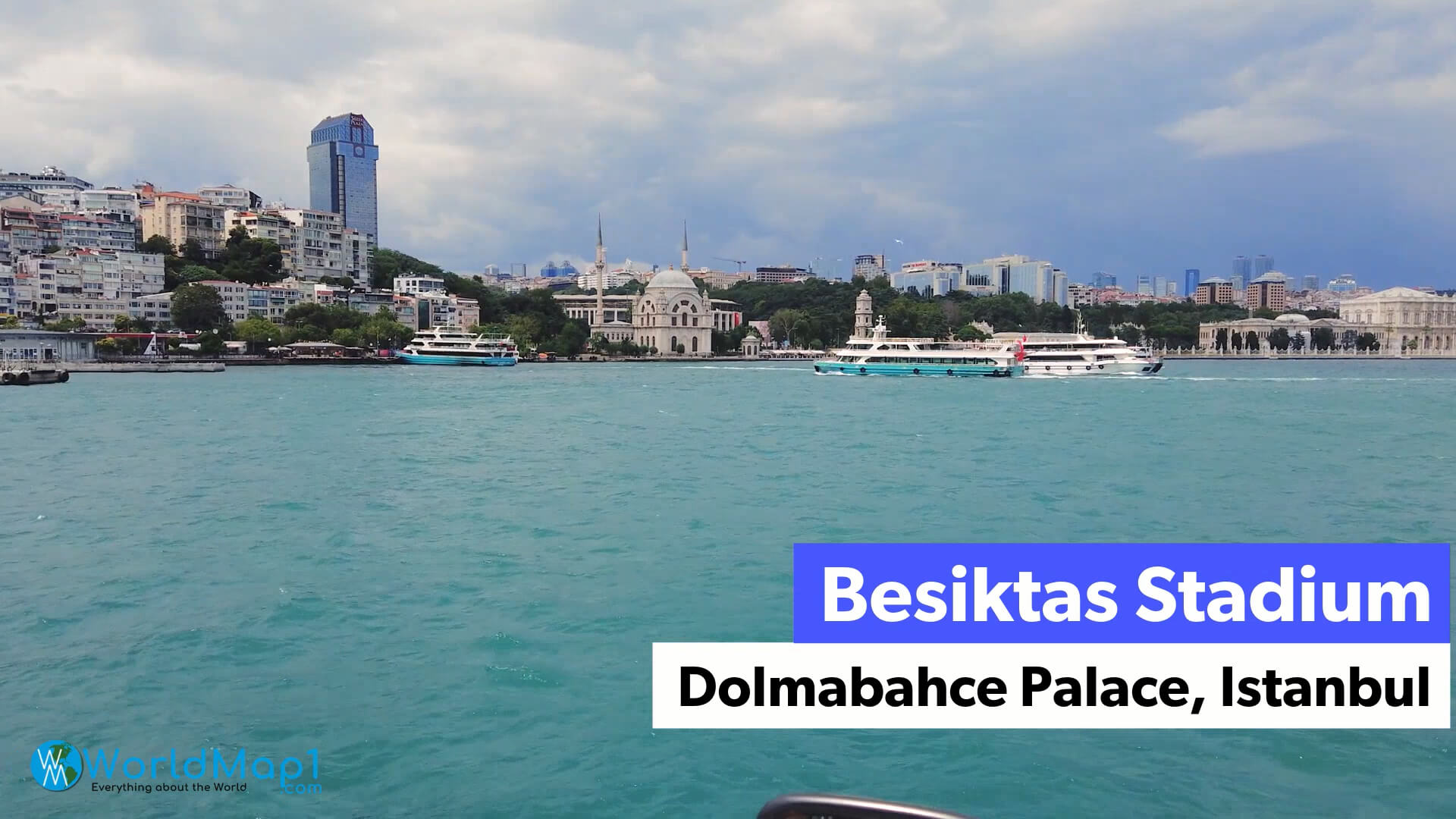 Besiktas Stadium Dolmabahce Palace Istanbul